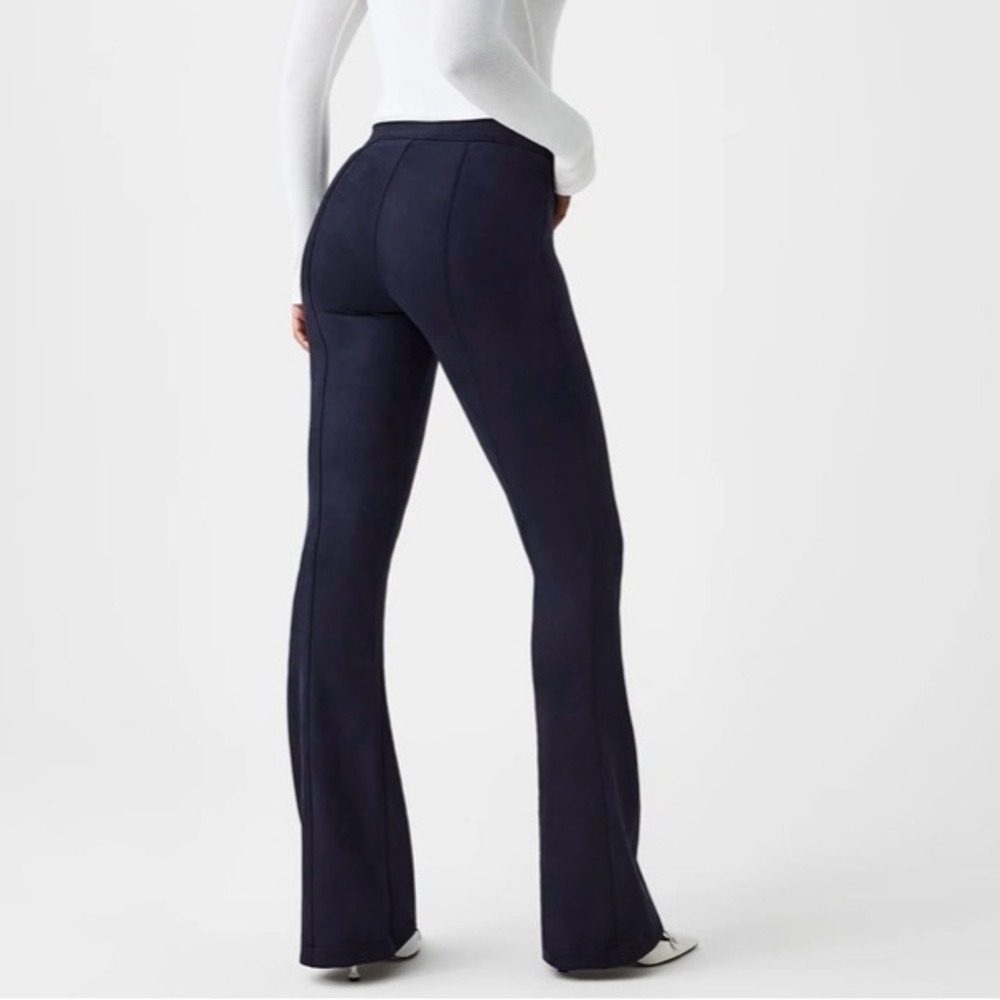SPANX | Faux Suede Flare Pants | XS